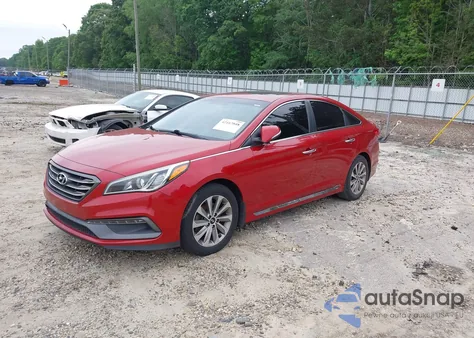 2017 Hyundai Sonata Sport from USA, damaged, VIN 5NPE34AF6HH523254